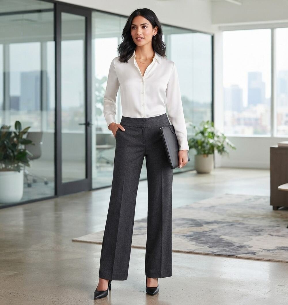 Express Editor Dress Pants Women Size 0R Dark Gray Charcoal Stretch Career Slack